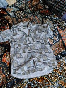 Patterned Casual Shirt