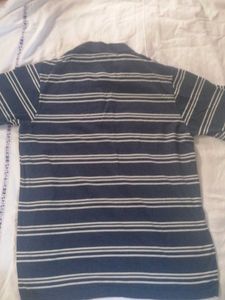 Casual Blue Formal T Shirt | Size L