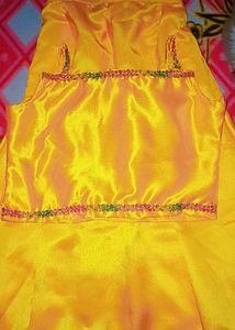 Yellow Lehenga Choli Set