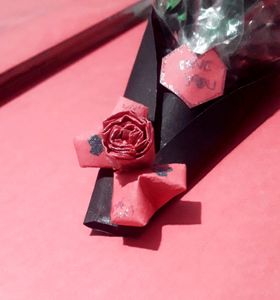 Paper Rose Mini Bouquet| Handmade
