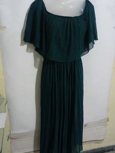 OFF SHOULDER MIDI DRESS