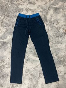 Blue Casual Pants