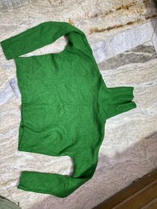 Green Woollen Sweater