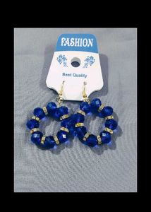 Sparkling kundan n crystal Earrings