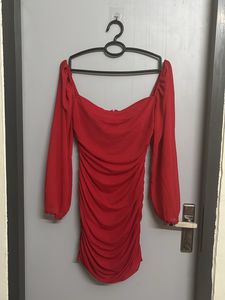 URBANIC Red Bodycon Mini Dress 🚨