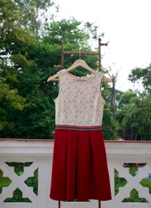 Contrast Bodice  Dress