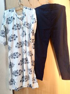 Kurti And Pant Combo Set