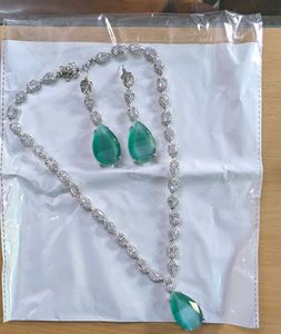 Emerald Green Jewelry Set