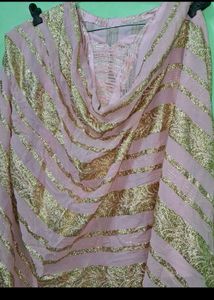 Pink Churidar Heavy  Wedding Ethnic Kurta Set