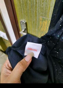 Sparkly Black Bodycon Mini Dress