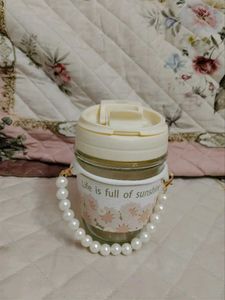 Cute Asthetic Glass Tumbler