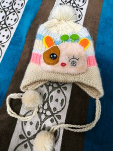 Cute Bear Knit Winter Hat