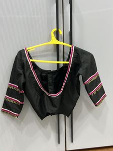 Black Embellished Blouse