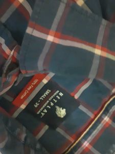 Checked Blue Shirt