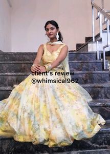 Multicolour Ready To Wear Lehenga Choli