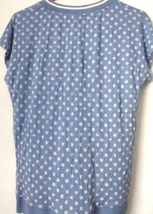 Polka Dot V-Neck Top🎀