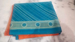 double shade saree