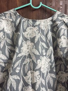 Floral Print Kurta &amp; Pant Set