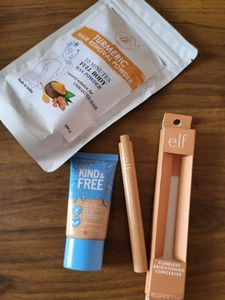 Combo Elf Concealer + Rimmel BB Cream +Wax Powder