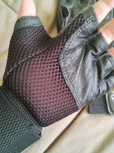 AS Black Gym Gloves