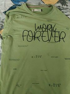 Green Printed T-Shirt