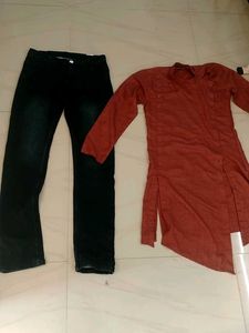 boys jeans,length,37,waist 26,&kurthi,wire only on