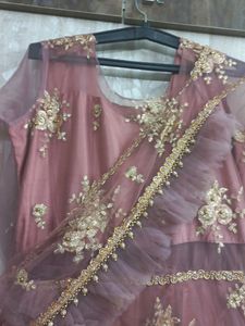 Heavy Saree Gown