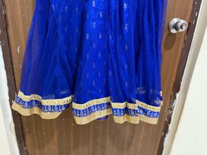 Navras Blue Anarkali Kurti XXL Size With Tag