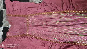 Beautiful Design Nd Pattern Sequence Gown❤
