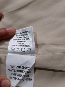 Van Heusen Rose Gold Top