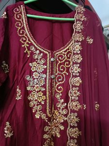 Elegant Embroidered Kurta Set