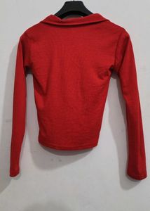 Red Crop Top For Girls