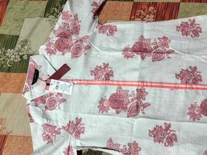 Floral Print Kurta
