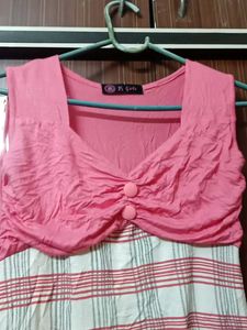 Pink &amp; Plaid Dress
