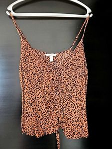 Leopard Print Cami Top