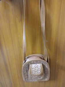 Woven Straw Crossbody Bag