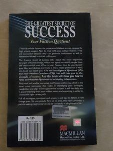 The Greatest Secret Of Success Your Passion Quotie