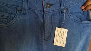 Blue Denim Skirt