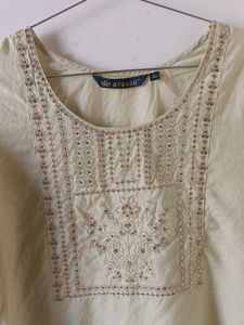 Elegant Embroidered Kurta
