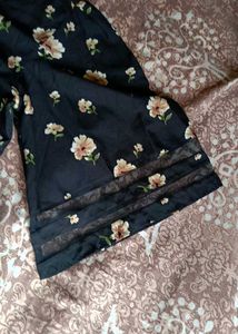 Floral Print V-Neck Top