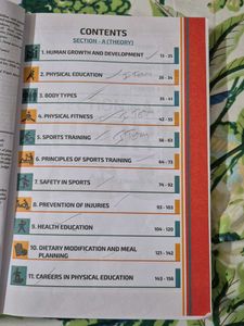 Physical Education Book For ICSE Class 10