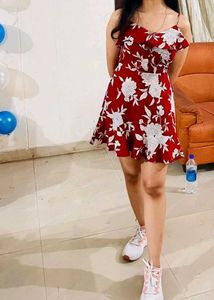 a Mini Dress