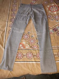 Gray Denim Pant