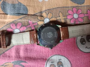 Elegant Brown Leather Strap Premium Automatic Watc