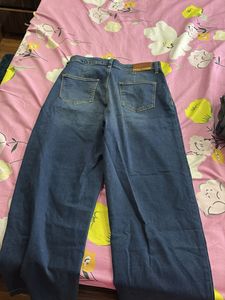 Wide Leg Denim Jeans