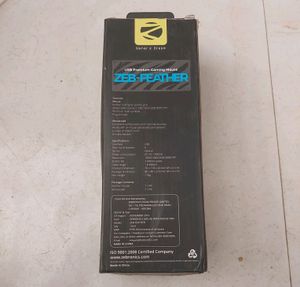 New Zebronics Zeb Feather Wire Gaming Mouse &amp; Pad