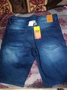 Men&#39;s Blue Denim Short