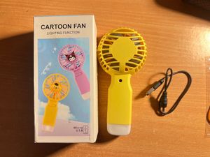 Cartoon Mini Portable Fan