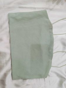 🇭🇲💫❣️ Pista green cute crop top