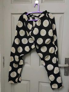 Stitched Churidar Set With Lining